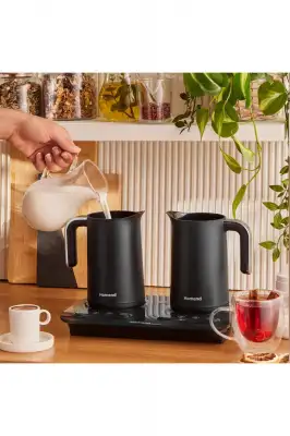 Homend Pottoman Plus 1888H Otomatik Türk Kahve ve Sıcak Içecek Hazırlama Makinesi Siyah