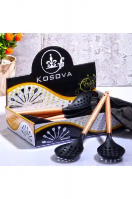 Kosova Slk-201 Bambu Silikon Kevgir 01601 Siyah