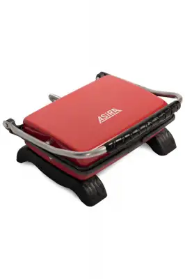 Asira Döküm Tost Makinesi - Kırmızı