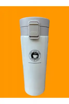 Arow Süper Trend Çift Katmanlı Termos - 500 ML - D-281-Krem