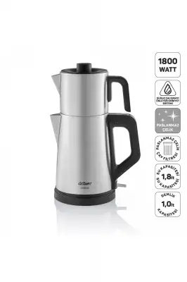 Arzum Deminde Çay Makinesi - Inox - AR3129 İnox