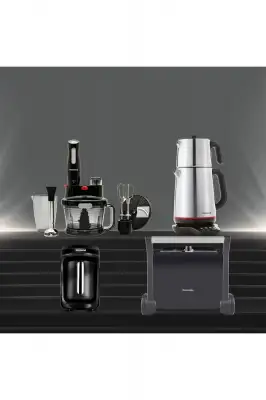 Homend Premium Serisi Siyah Elektrikli Çeyiz Seti