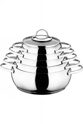 Aryıldız Olimpos Tencere Takımı 10 Parça Inox