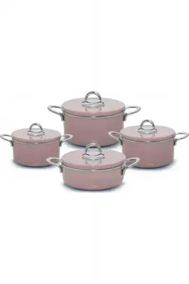 Neva Rose Chocolate 8 Parça Graye Tencere Seti