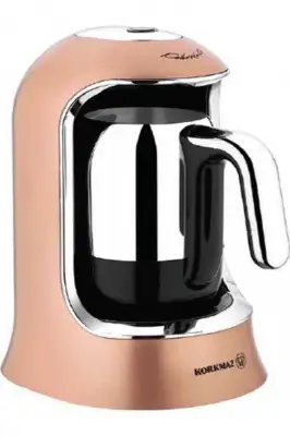 Korkmaz Kahvekolik Rosagold Otomatik Kahve Makinesi A860-06