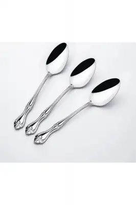 Nehir Lalezar Sade 12'li Tatlı Kaşık Takımı