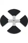Adhoc Flex Nihale Silikon & Paslanmaz Çelik 12 cm