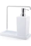 Primanova Luna Askılı Mutfak Sıvı Sabunluk Beyaz M-E56-01