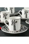 Regna Home Harmony Zürafa 6 Kişilik Kahve Fincan Takımı ( HBF-12-KFT-ZUR )