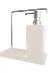 Primanova Luna Askılı Mutfak Sıvı Sabunluk Bej M-E56-09