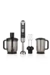 Korkmaz Mia Mega Siyah Krom Blender Set A447-12