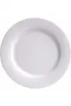 Porland Focus Beyaz 25cm Servis Tabağı Rölyefli