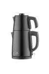 Emsan Bella Gusto Çay Makinesi 1650 W Paslanmaz Çelik 1.8 Lt Siyah