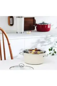 Arow Thor Bej Kızartma Tenceresi 22cm 4 Litre - TR-6486