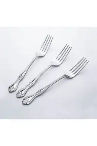 Nehir Lalezar Sade 12'li Tatlı Çatal Takımı