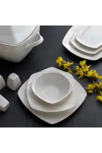 Emsan Defne Gold 60 Parça 12 Kişilik Yemek Takımı