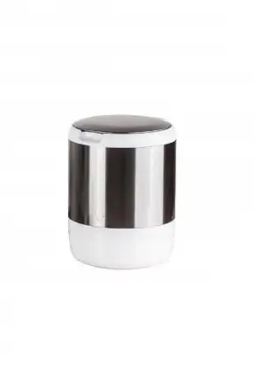 Primanova Pasifik 3 lt Çöp Kovası Beyaz