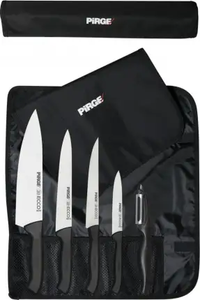 Pirge Ecco Çantalı 5'li Bıçak Seti
