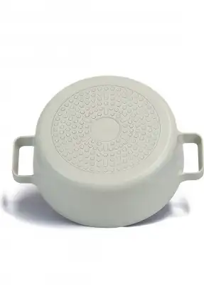 Neoflam Fika Cam Kapaklı Alüminyum Döküm Derin Tencere 26 x 13 cm.