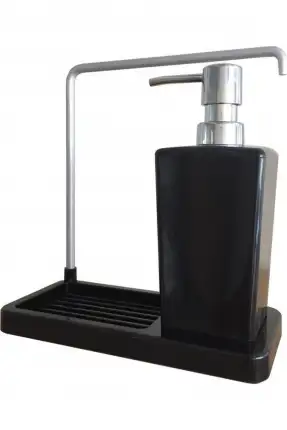 Primanova Luna Mutfak Sıvı Sabunluk Siyah M-E56-06