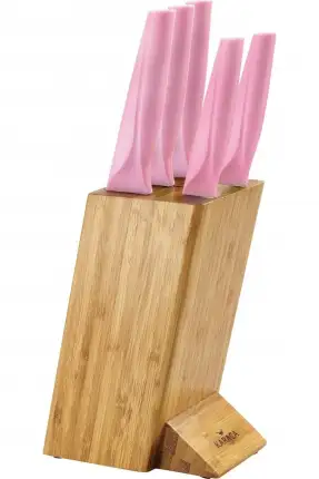 Karaca Spring 6 Parça Bıçak Seti Pembe 465-2B1303