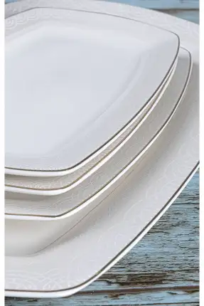 Arow TR-2626 Porselen 60 Parça Yemek Takımı