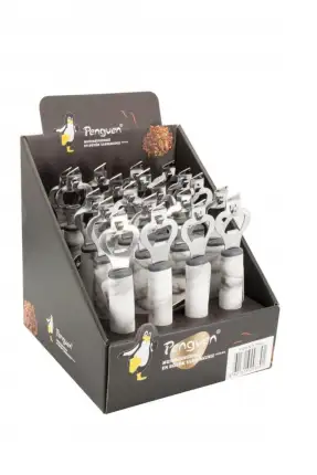 Penguen Mermer Desenli Açacak Png-1840 Çok Renkli