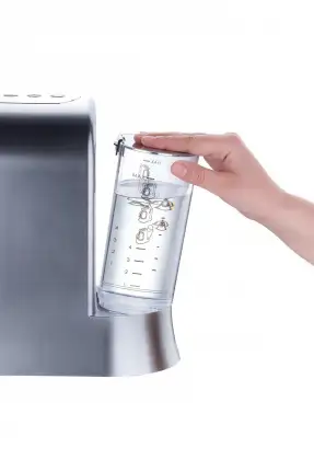 Korkmaz A862-05 Kahvekolik Aqua Inox/Krom Kahve Makinesi