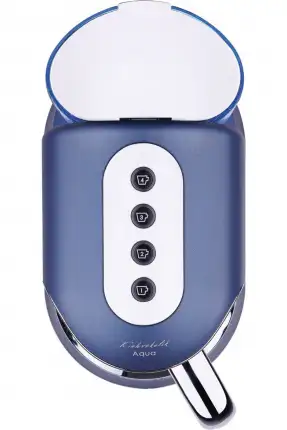 Korkmaz Kahvekolik Aqua Azura/Krom Otomatik Kahve Makinesi A862-03