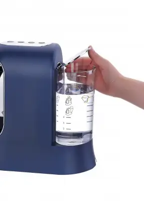 Korkmaz Kahvekolik Aqua Azura/Krom Otomatik Kahve Makinesi A862-03