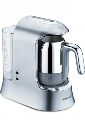 Korkmaz A862-05 Kahvekolik Aqua Inox/Krom Kahve Makinesi