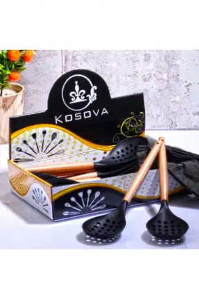 Kosova Slk-201 Bambu Silikon Kevgir 01601 Siyah