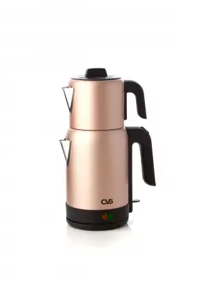 Cvs DN 1533 Elektrikli Çelik Çay Makinesi Rosegold
