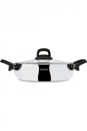 Emsan Mısra 8 Parça Çelik Tencere Seti İnox