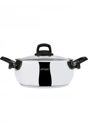 Emsan Mısra 8 Parça Çelik Tencere Seti İnox