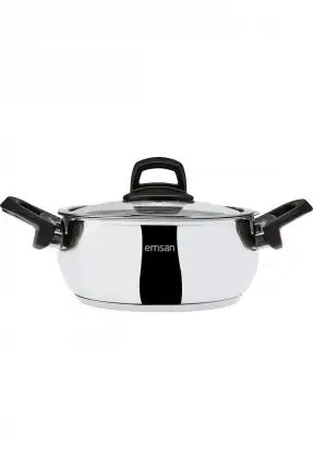 Emsan Mısra 8 Parça Çelik Tencere Seti İnox