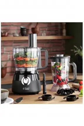 Russell Hobbs 24732-56 Matte Black 600 W Mutfak Robotu Siyah