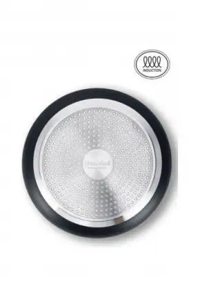 Winterbach Pangenio 6 Parça Granit Tava ve Tencere Seti Siyah - SP-100