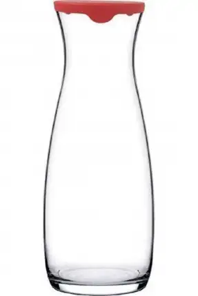 Paşabahçe Amphora 43813K Kırmızı Kapaklı Sürahi