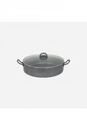 Alkar Şefin Serisi 34cm Otantik Basık Tencere EB 434