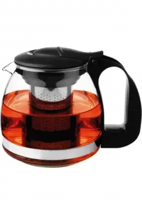 Perotti 900 Ml Süzgeçli Cam Demlik