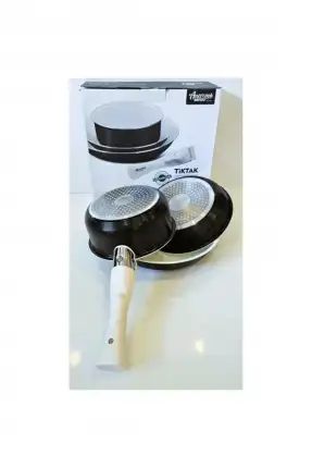 Amercook Bondy 4 Parça Tava Seti Siyah