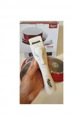 Amercook Bondy 4 Parça Tava Seti Kırmızı