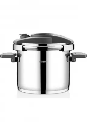 Amboss 18 Parça Enio Paslanmaz Çelik Tencere Çeyiz Seti - Gri