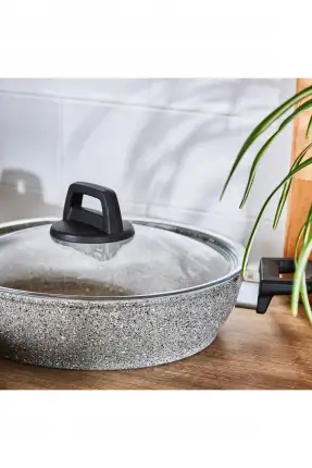 Emsan Bright 7 Parça Tencere Seti Gri