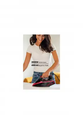 Goldmaster GM-7632 Projet  2600 Watt Seramik Tabanlı 160 gr Şok Buharlı Ütü