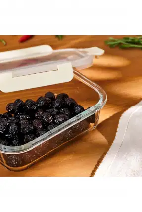 Emsan Soft 1050 ml Borosilikat Saklama Kabı