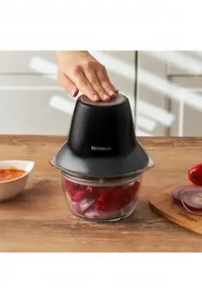 Homend Robochop 2108H Doğrayıcı Siyah Gri