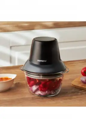 Homend Robochop 2108H Doğrayıcı Siyah Gri
