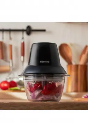 Homend Robochop 2108H Doğrayıcı Siyah Gri